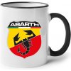 Hrnek a šálek Bezvatriko.cz Hrnek se značkou Abarth Bílá 330 ml