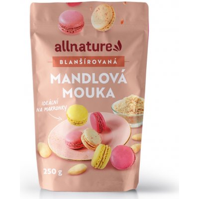 Allnature Mandlová mouka blanšírovaná 250 g – Zboží Dáma