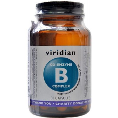 Viridian Co Enzyme B Complex 30 kapslí
