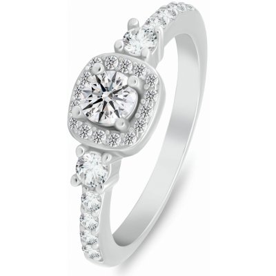 Brilio Silver stříbrný prsten s kubickými zirkony RI148W – Sleviste.cz