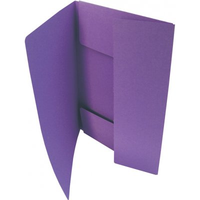 HIT Odkládací mapa A4 tříklopá Classic - fialová – Zboží Mobilmania