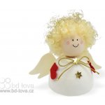 BD-TOVA Anděl se zlatým řetězem 1 ks - sady k dotvoření – Zboží Mobilmania