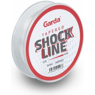 Garda Šňůra Shock Line 5x15m 0,26-0,58mm