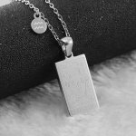 Mabell Dámský náhrdelník z chirurgické oceli CZ2214239-BARC45 – Zboží Dáma