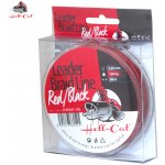 Hell-Cat Šňůra Leader Braid Line Red Black 20m 1,20mm 100kg – Zboží Mobilmania
