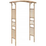 Bambusová pergola VidaXL oblouk 1 cm – Hledejceny.cz
