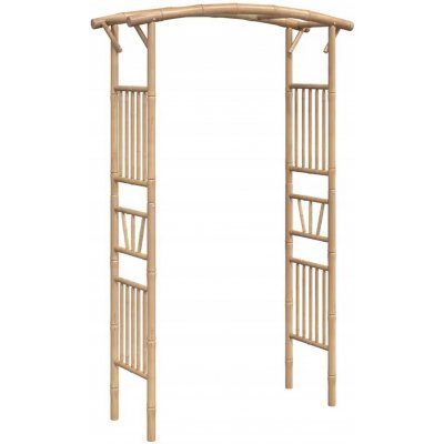 Bambusová pergola VidaXL oblouk 1 cm – Hledejceny.cz