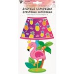 Room Decor Lampička samolepicí svítící LED plameňák 27 cm – Sleviste.cz
