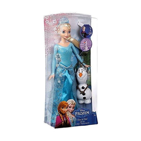 Mattel Disney Frozen Princess Elsa a Olaf dárkový set od 399 Kč - Heureka.cz