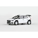 Abrex Škoda Fabia IV RS Rally2 2022 Bílá 1:43 – Zboží Mobilmania