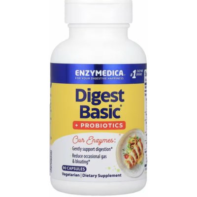 Enzymedica Digest Basic s Probiotiky 90 kapslí – Hledejceny.cz
