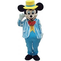 Mikimaus Mickey mouse maskot modrý karnevalový kostým - Nejlepší