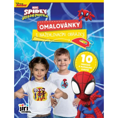Jiri Models Omalovánky s nažehlovacími obrázky Spidey – Hledejceny.cz