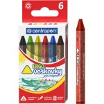 Centropen voskovky trojúhelníkové sada 6 barev – Hledejceny.cz