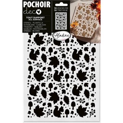 Aladine Šablona 20x30 cm Veverka – Zboží Dáma