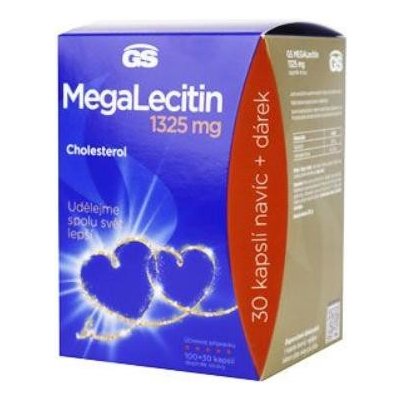 GS Megalecitin 1325 mg 100 + 30 kapslí vánoce 2019 – Zboží Mobilmania