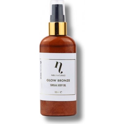 Nibu Naturals | Hydratační Tělový olej - Glow Bronze - 100 ml – Zbozi.Blesk.cz