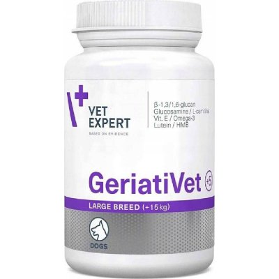 VetExpert GeriatiVet Dog Large Breed komplexní přípravek pro starší psy velkých plemen 45 tbl – Hledejceny.cz