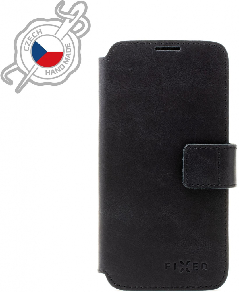 FIXED ProFit z pravé hovězí kůže pro Samsung Galaxy A52 / A52 5G / A52s FIXPFIT2-627-BK černé