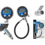 GEKO Manometr digitální na měření tlaku pneu, 0-13,8bar, s koncovkou 45° G01274 – Sleviste.cz