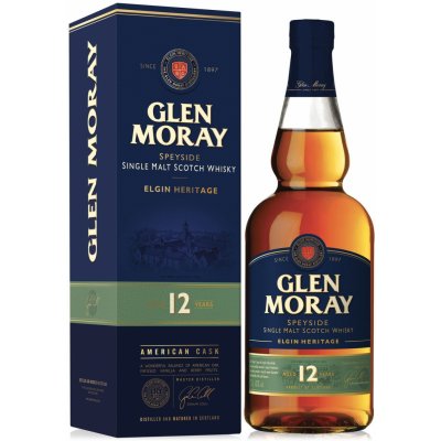 Malt Glen Moray 12y 40% 0,7l (holá láhev)