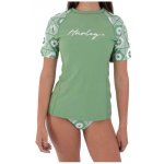 Hurley MIKONOS RASHVEST SS WMS zelená – Sleviste.cz