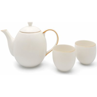 Bredemeijer sada Canterbury + 2 porcelánové hrnky konvička 1,2l