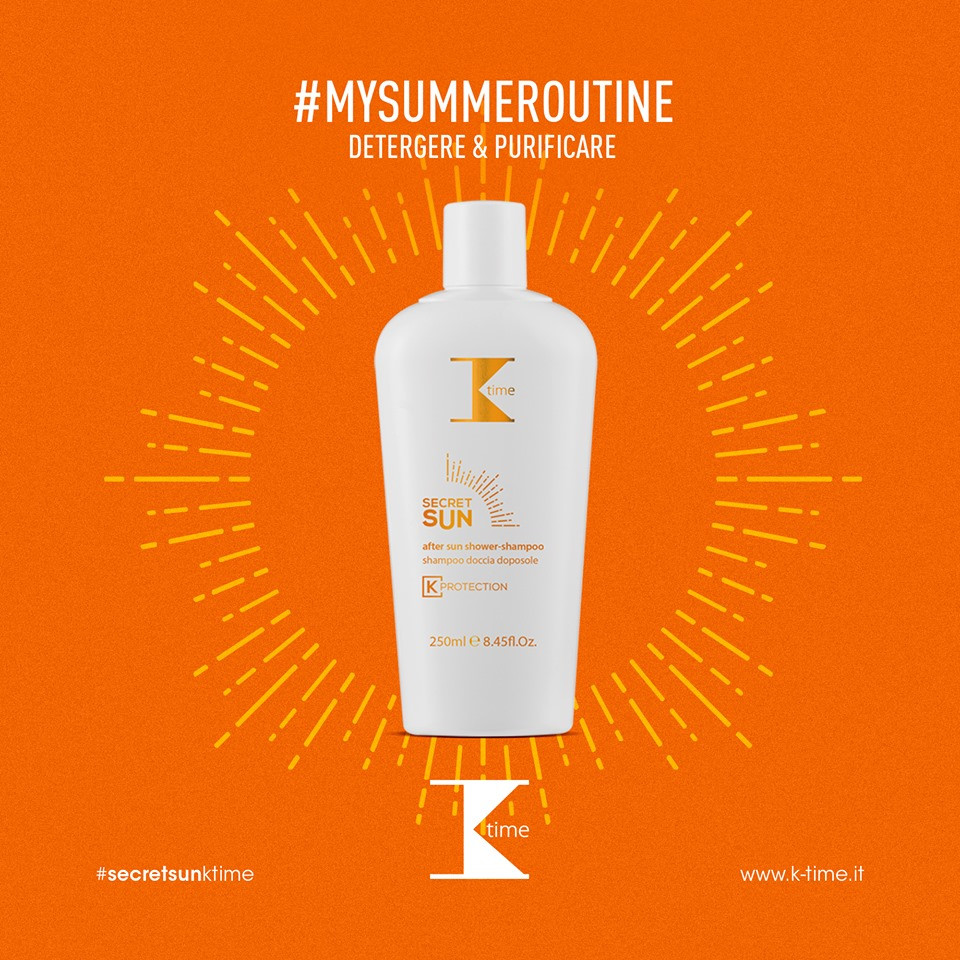 K-Time Secret Sun sluneční šampon a sprchový gel 250 ml
