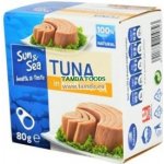 Sun & Sea Tuňák ve slunečnicovém oleji 80 g – Zboží Dáma