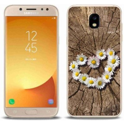 Pouzdro mmCase Gelové Samsung Galaxy J5 2017 - srdce z kopretin – Zboží Mobilmania