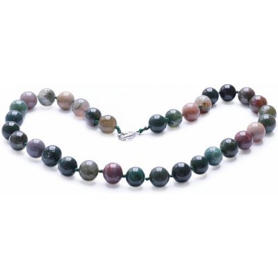 Nefertitis Achát indický náhrdelník z velkých korálků NF15858 – Zboží Dáma