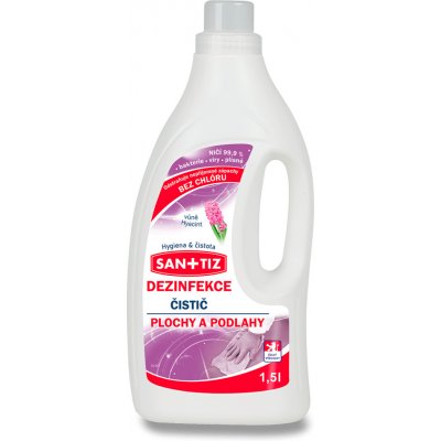 SANITIZ čistící dezinfekční prostředek na plochy a podlahy 1,5 l – Hledejceny.cz