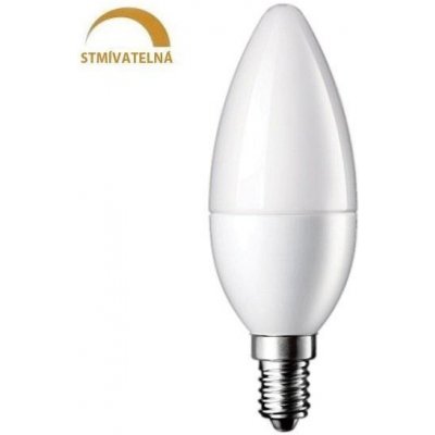 Optonica LED žárovka 6W 12xSMD2835 E14 480lm TEPLÁ BÍLÁ stmívatelná – Zboží Mobilmania