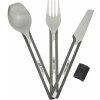 Outdoorový příbor Esbit Titanium Cutlery Set Silicon Sleeve