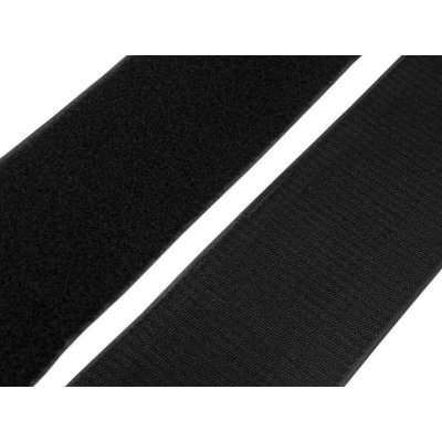 Suchý zip háček + plyš šíře 10 cm 2 černá – Hledejceny.cz