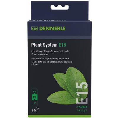 Dennerle Plant System E15 20 tablet – Zboží Mobilmania