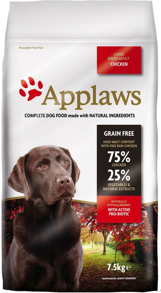 Applaws Dog Adult Large Breed Chicken 2 x 7,5 kg