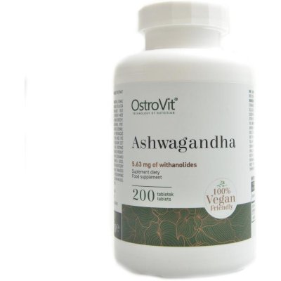 OstroVit Ashwagandha 200 tablet – Zboží Mobilmania