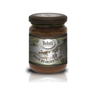 Belotti Paté z černých oliv Paté di Olive Nere 156 ml – Hledejceny.cz