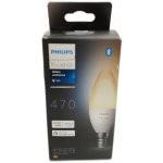 Philips HUE LED světelný zdroj, 5,2 W, 470 lm, teplá studená bílá, E14 PHLEDHB5.2W/AMB – Zboží Živě