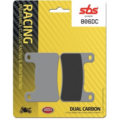 Přední brzdové destičky SBS Suzuki GSX-R 750 2006 - 2010 směs DC | Zboží Auto