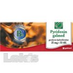 Galmed Pyridoxin 20 mg 30 tablet – Hledejceny.cz