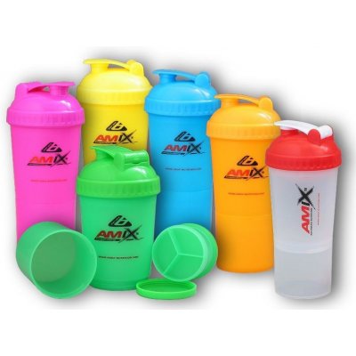 Shaker Monster Bottle NEW Amix 600ml - Žlutý – Zboží Mobilmania