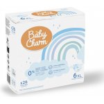Baby Charm Super Dry Flex 6 Extra Large 13-18 kg 26 ks – Zboží Dáma