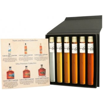 Flor de Caña Flor de Cana Tasting 6 x 0,025 l (set)