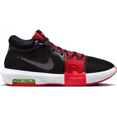 Nike LeBron Witness VIII Black/Wht/Red – Zboží Mobilmania