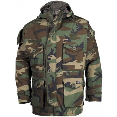 MFH Defence bunda Commando Smock Woodland – Zbozi.Blesk.cz