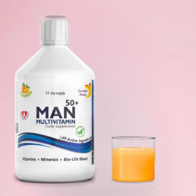 Swedish Nutra Multivitamin pro muže 50+ 500 ml – Hledejceny.cz
