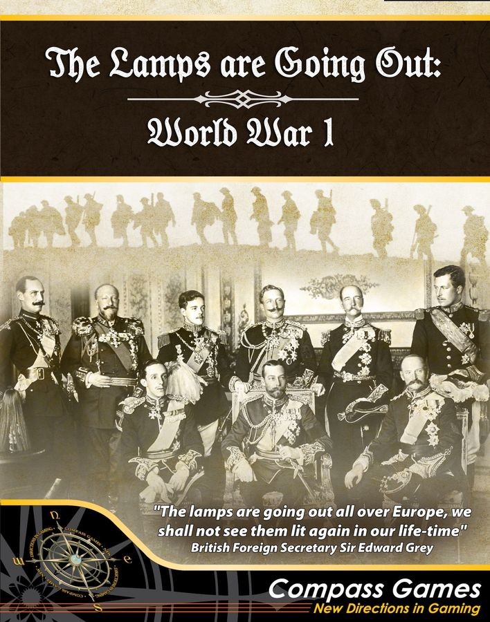 Compass Games The Lamps are Going Out: World War 1 2nd Edition