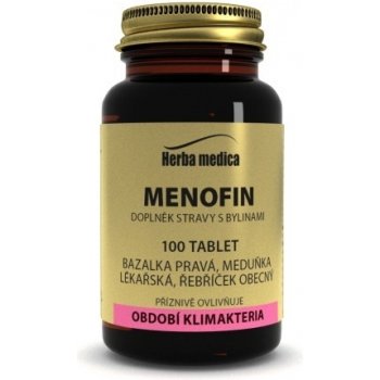 Herba medica Menofin menopauza pro hormonální rovnováhu 100 tablet